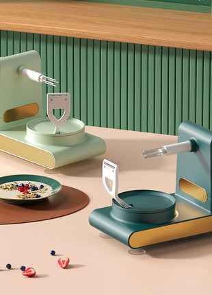 Hand-Cranked Multifunctional Peeler – Peel Faster, Cleaner, and Effortlessly