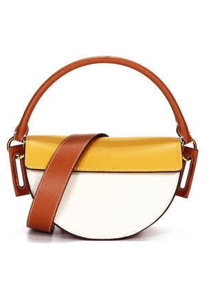 Saddle Crescent Cowhide Bags