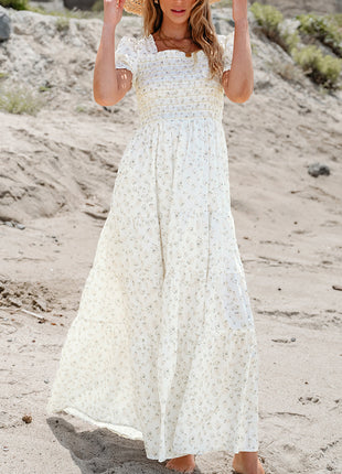 Fashion Thin Sweet Floral Dress