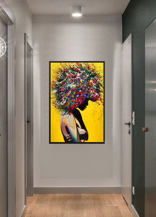 Flower Girl - 60x90 cm