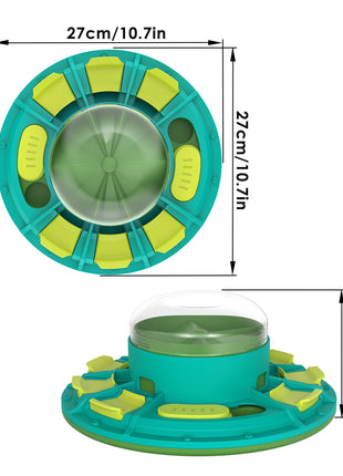 Interactive Dog Puzzle IQ Improvement and Slow Feeding Nutritious Non-Electric Plastic