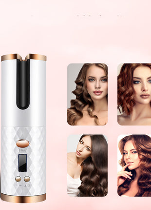 Effortless Curls Anywhere – Wireless, Fast & Beautiful in Minutes!