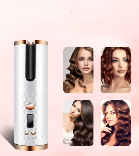 Effortless Curls Anywhere – Wireless, Fast & Beautiful in Minutes!