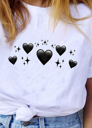 Cute 90s Love Short Sleeve T-shirt