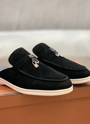 Lightweight Closed-toe Large Size Flats