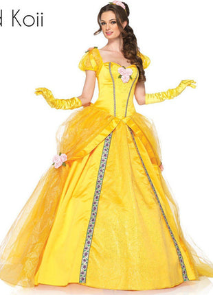 Masquerade Beauty and the Beast Bell Evening Dress