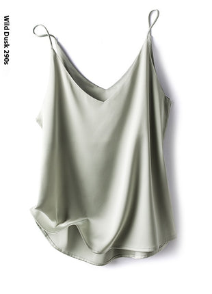 Satin Pure Colour All-matching Vest