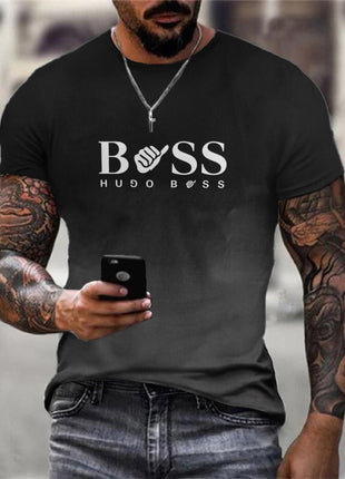 Casual Printed Fashion Short Sleeve