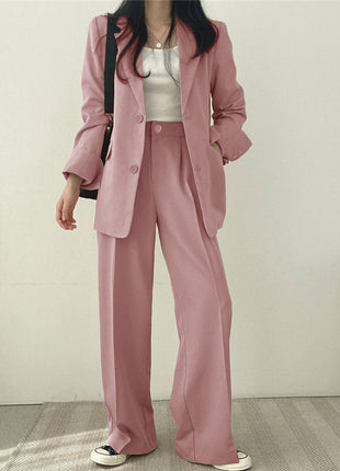 Korean Style Casual Suit Set
