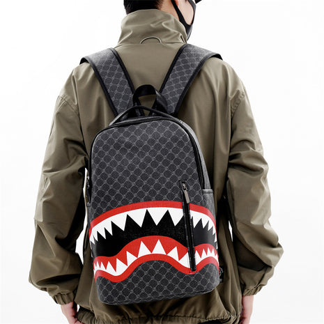 Shark Backpack Business Large Capacity