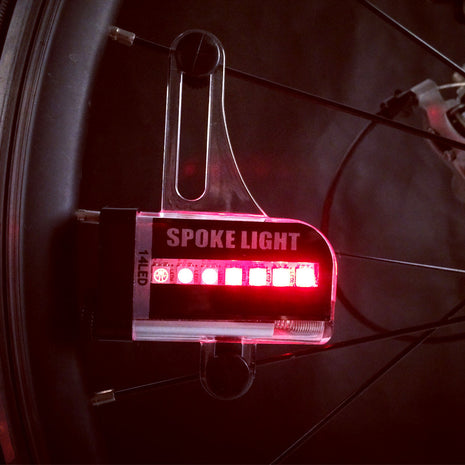 Bicycle Wheel Light – Night Riding Safety & Warning Accessory