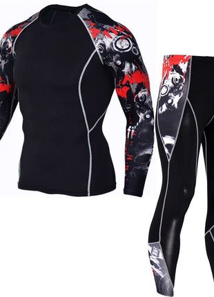 Long Sleeve & Pants Gym Suit