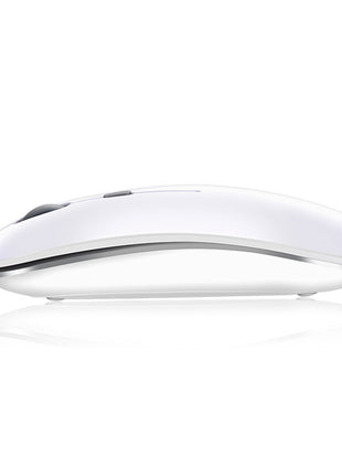 Wireless Bluetooth Mouse For Rechargeable Laptop Compatible with Apple Models