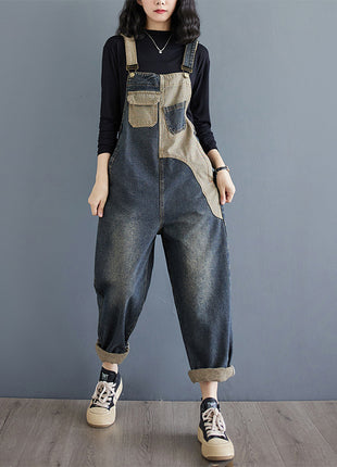 Autumn Loose Denim Overall