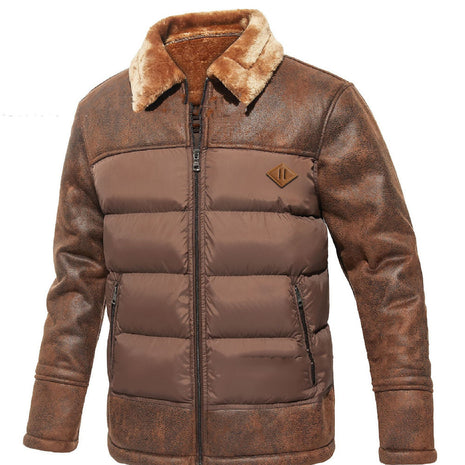 Men's Fur Integrated Trend Fashionable Jacket
