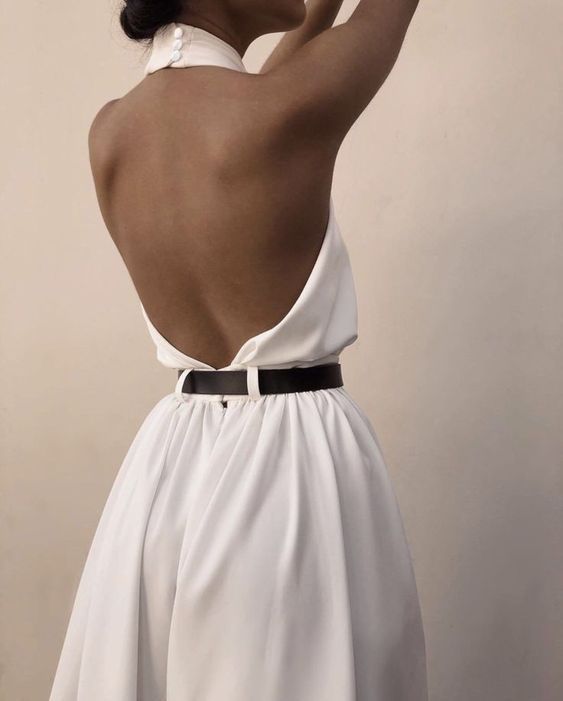 Polyester Sleeveless Halter Backless Jumpsuit