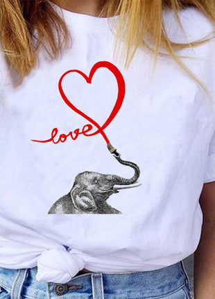 Cute 90s Love Short Sleeve T-shirt