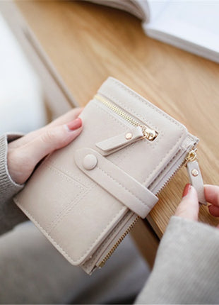 Zipper Buckle Clutch