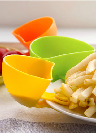 Clip-On Sauce Bowl Set of 4 – Dipping Made Easy!