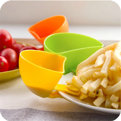 Clip-On Sauce Bowl Set of 4 – Dipping Made Easy!
