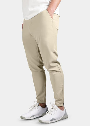 Business Slim Fit Narrow Bottom Pocket Zipper Trouser