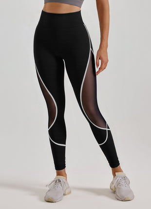 Mesh High Waist Yoga Pants