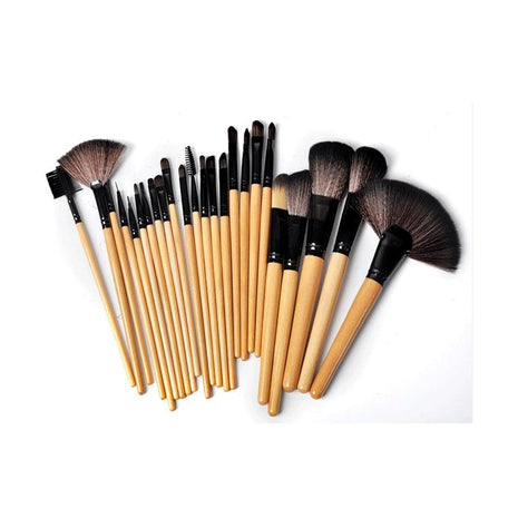 24 PCs Makeup Brush With Horsehair Makeup Full Set
