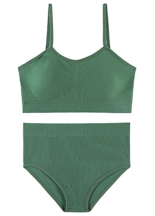 No Steel Ring Comfortable Breathable Bra & Panties Set