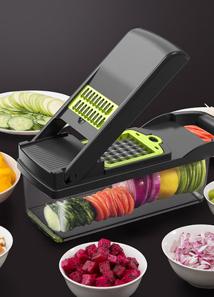 7-in-1 Multifunctional Vegetable & Fruit Cutter – Slicer, Dicer & Chopper