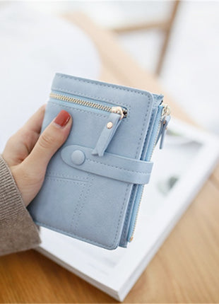 Zipper Buckle Clutch