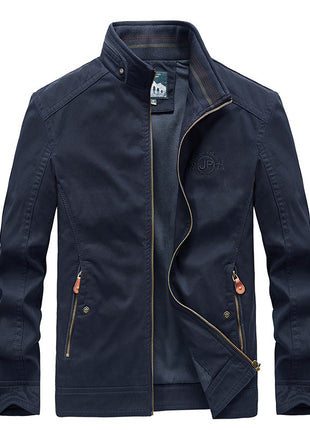 New Men's Casual Jacket Stand Collar