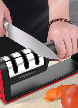 3 Stages Professional Diamond Knife Sharpener Quick