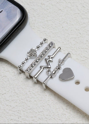 Strap DIY Decorative Buckle Silicone Watch Accessories