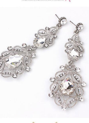 Drop Temperament Gemstone Earrings