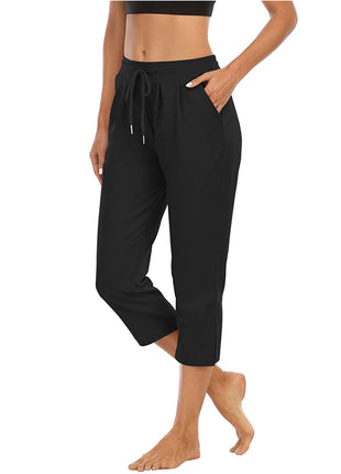 High Top Wide Leg Cropped or Trousers Pants