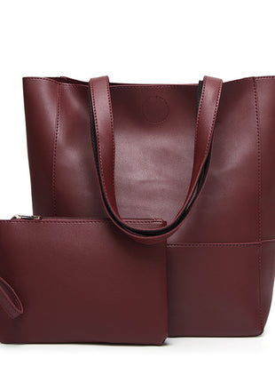 Korean Shoulder Large Handbag & Wallet