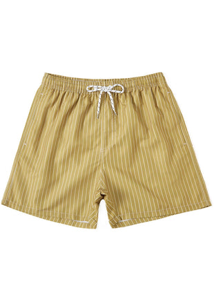 Polyester Fiber Striped Triangle Lining Shorts