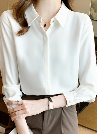 White Long Sleeve Shirt