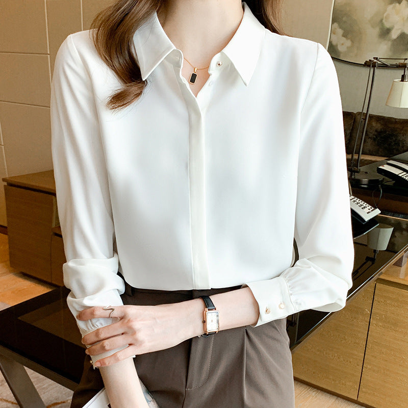 White Long Sleeve Shirt