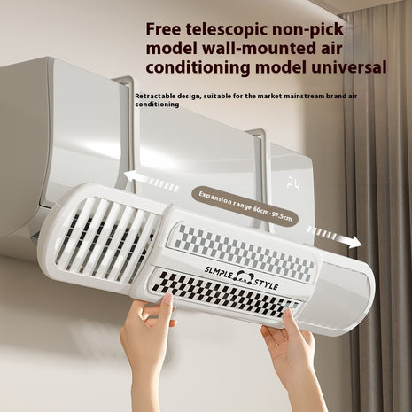 Universal Air Conditioning Wind Deflector Hard Board