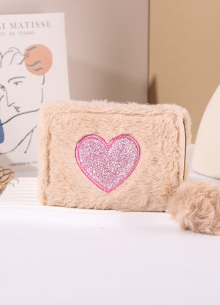 Plush Love Coin Purse
