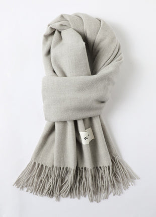 Tassel Cashmere Scarf