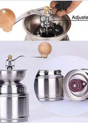 Stainless Steel Portable Manual Coffee Grinder