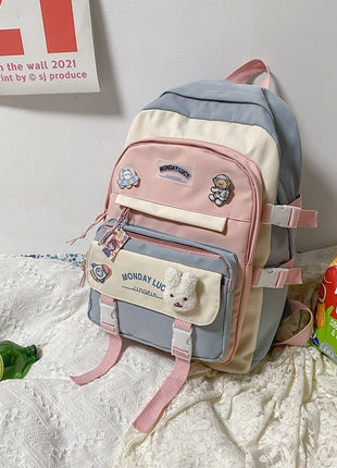 Mori All-match Backpack Large Capacity Shoulders