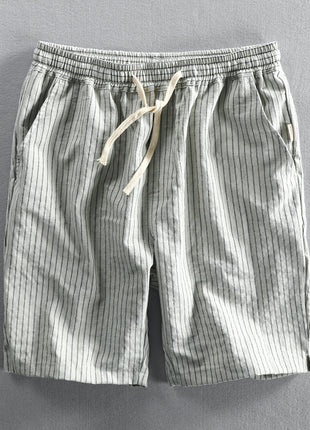 Men's Striped Casual Loose Straight Pants