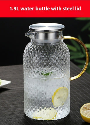 Borosilicate Transparent Glass Pitcher