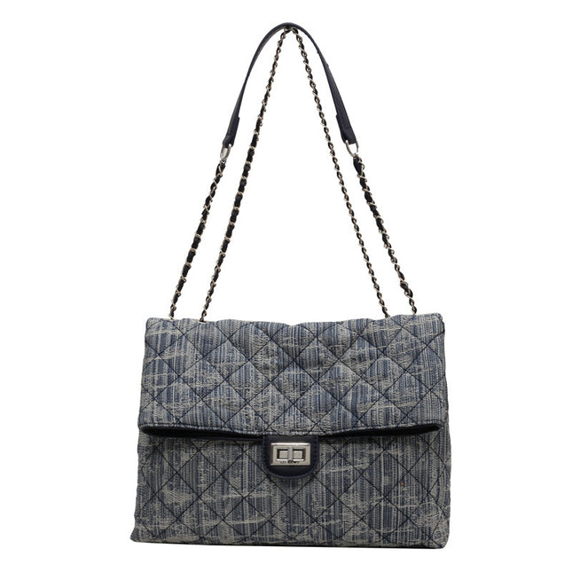 Personality Distressed Chain Handbag