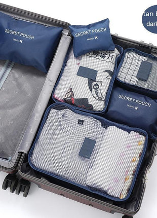 Travel Packing Organizer Bag Set 6-pcs