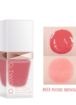 O.TWO.O Velvet Liquid Blush