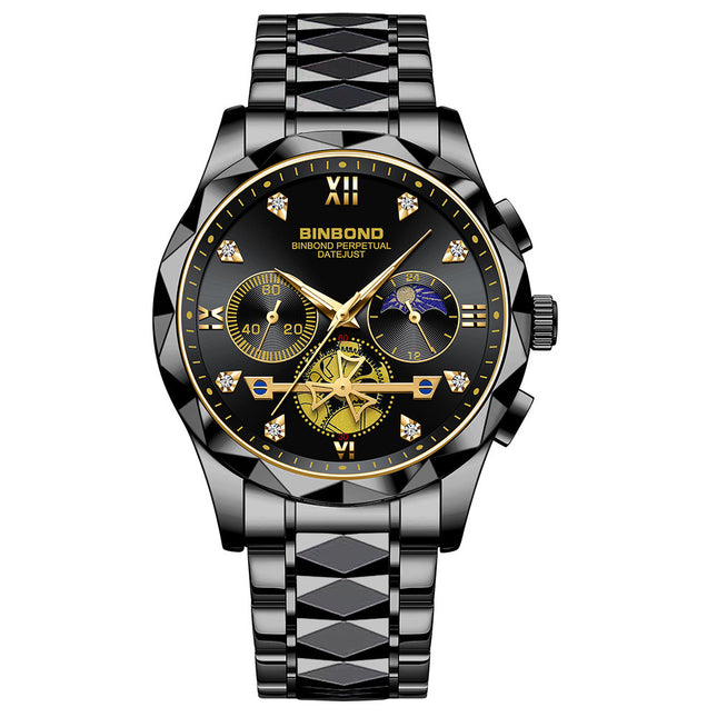 Multifunctional Quartz Six-pin Casual Watch